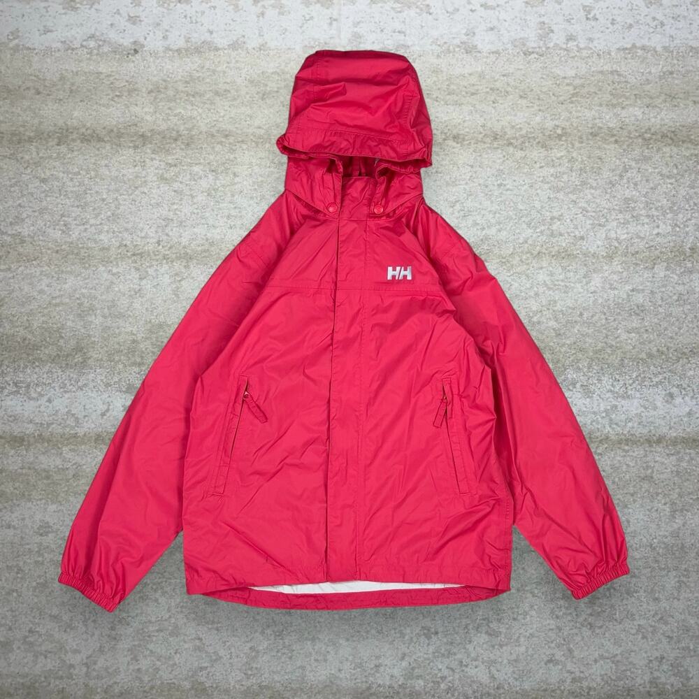 Vintage Y2K Helly Hansen Windbreaker Jacket Womens S Pink Light Weight - Picture 1 of 4